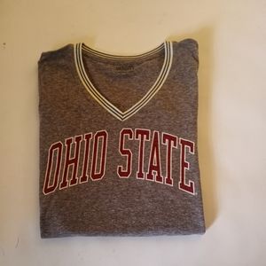 Ohio State Buckeyes Varsity Apparel V Neck T Shirt